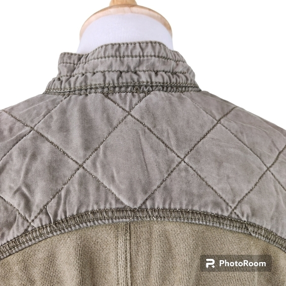 Free People army green jacket - Picture 3 of 13